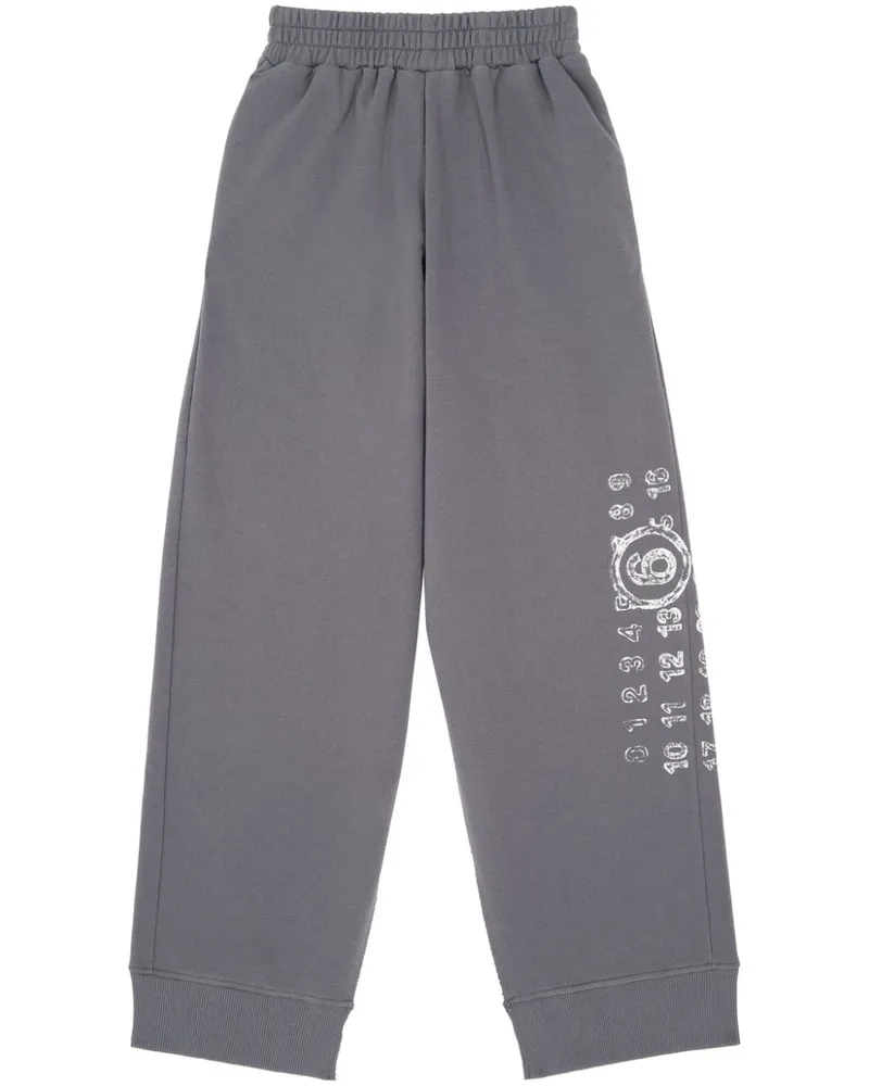 Maison Margiela Jogginghose aus Jersey Grau