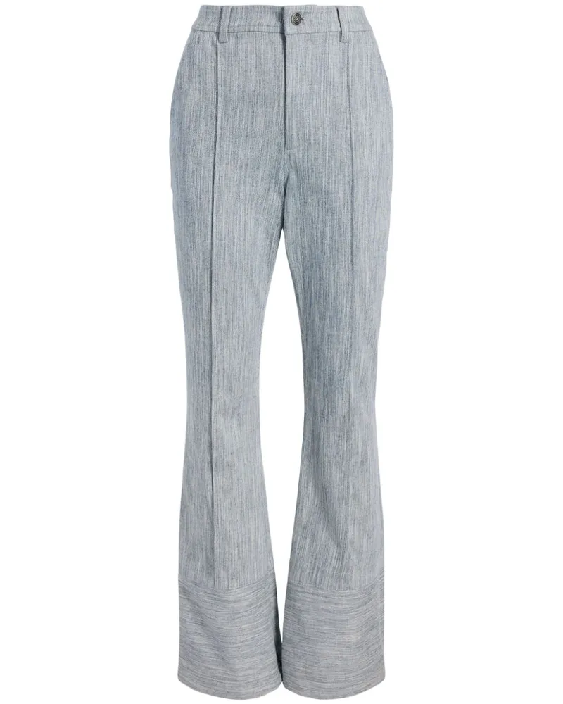 Cinq à Sept Evelyn Schlagjeans mit hohem Bund - Blau Blau