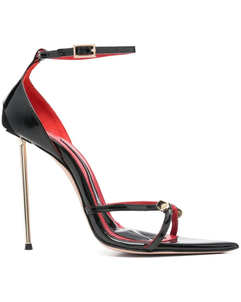 HARDOT Sinner Sandalen 110mm - Schwarz Schwarz