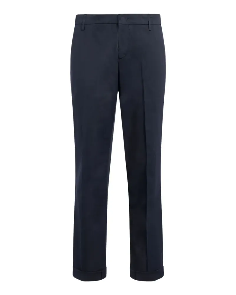 Dondup turned-up cuffs trousers - Blau Blau