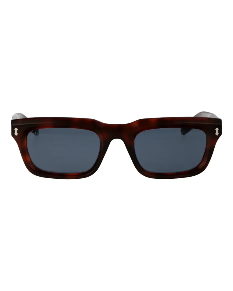Gucci rectangle-frame sunglasses - Braun Braun