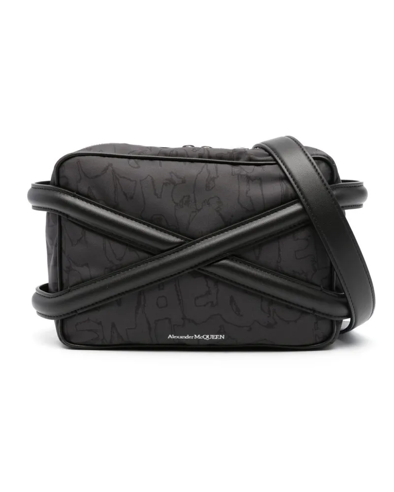 Alexander McQueen The Harness Kameratasche - Schwarz Schwarz