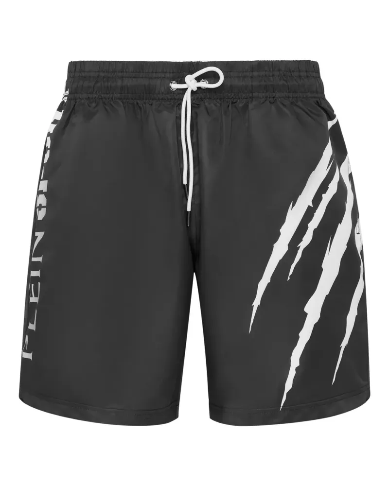 Philipp Plein Klassische Badeshorts - Schwarz Schwarz