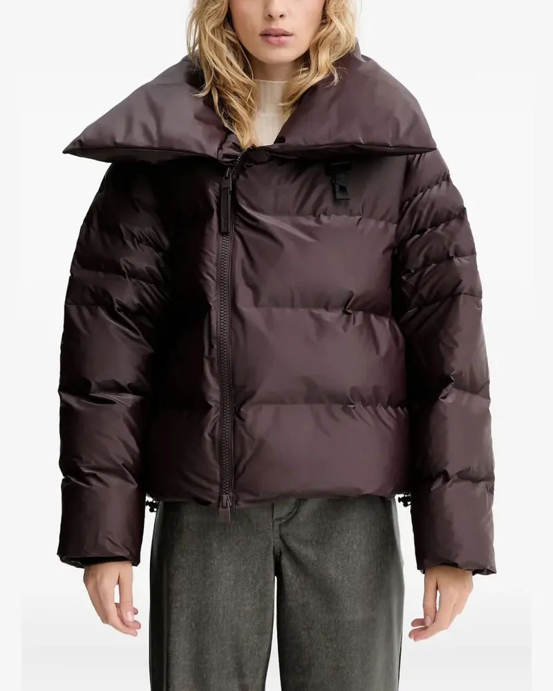 RAINS Alta Vision puffer jacket - Braun Braun