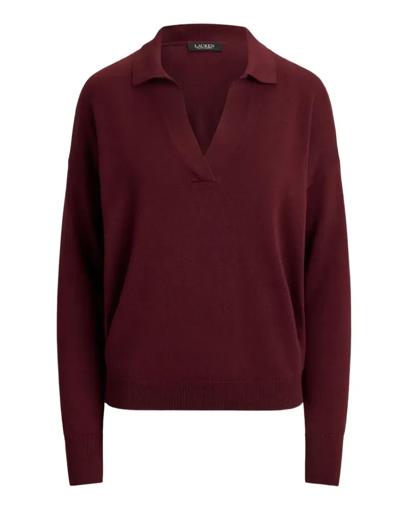 Ralph Lauren Langärmeliger Pullover - Rot Rot