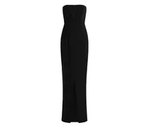 Aeta Abendkleid aus Krepp - Schwarz