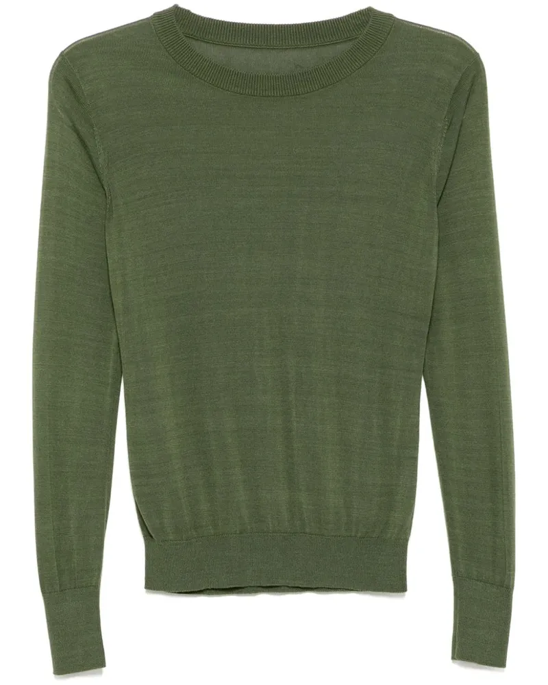 Cynthia Rowley Pullover mit Rundhalsausschnitt - Grün Grün