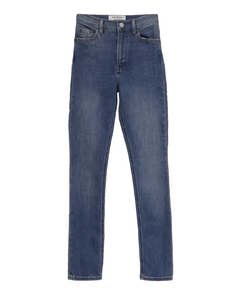 Reformation Skinny-Jeans - Blau Blau