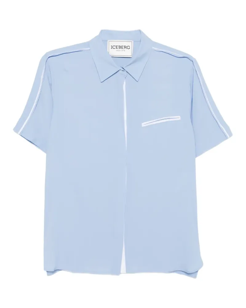 Iceberg Kurzärmeliges Oberteil - Blau Blau
