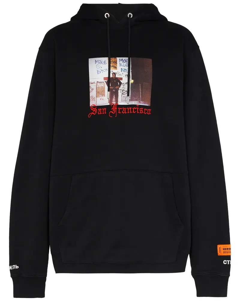 Heron Preston San Francisco' Kapuzenpullover - Schwarz Schwarz