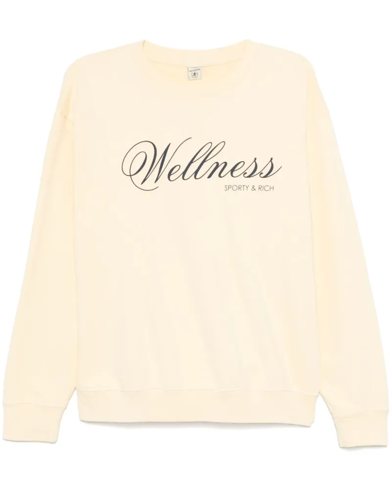SPORTY & RICH Carlyle Sweatshirt - Gelb Gelb