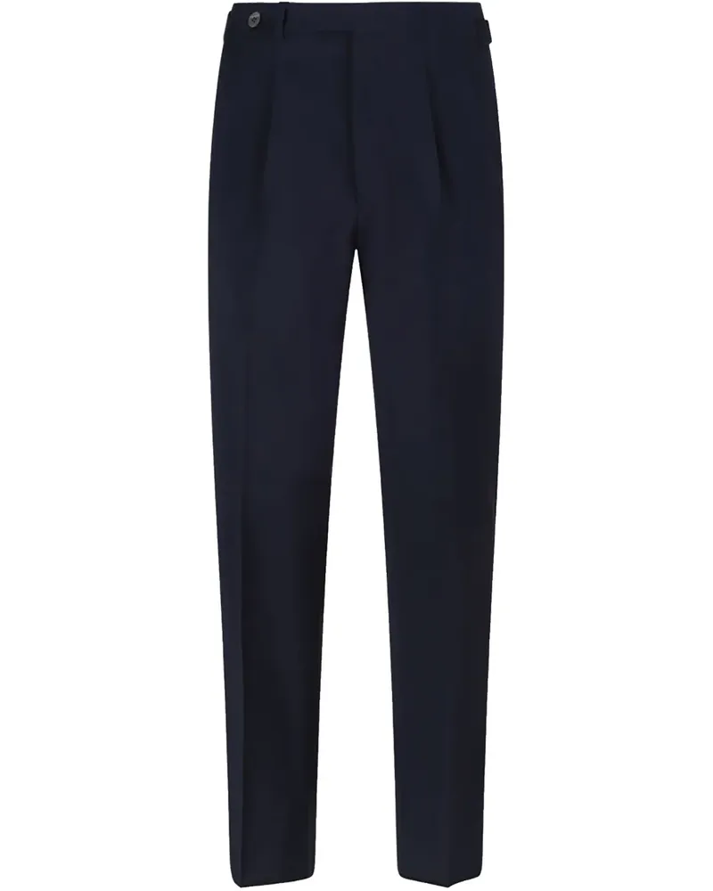 Boglioli Hose mit geradem Bein - Blau Blau