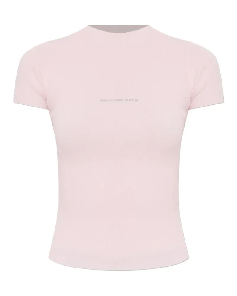 Alexander Wang Geripptes Top - Rosa Rosa