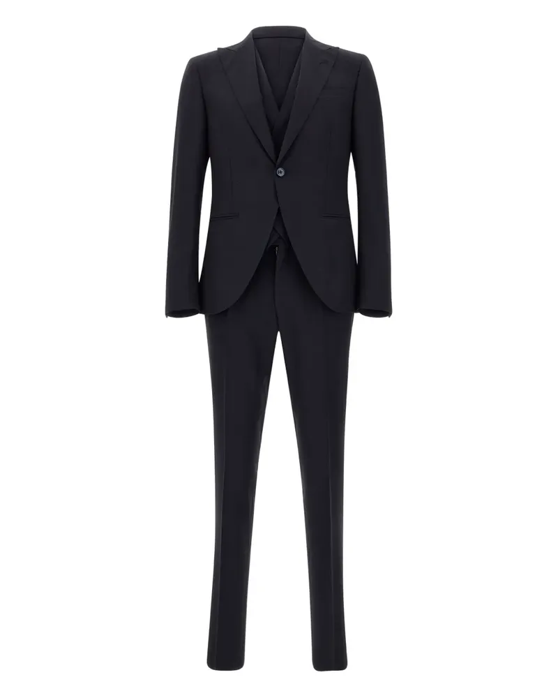 Corneliani Einreihiger Anzug - Blau Blau
