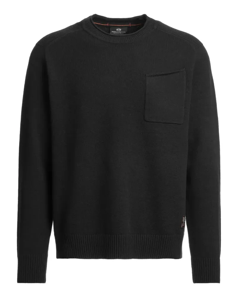 Parajumpers Pullover mit Tasche - Schwarz Schwarz