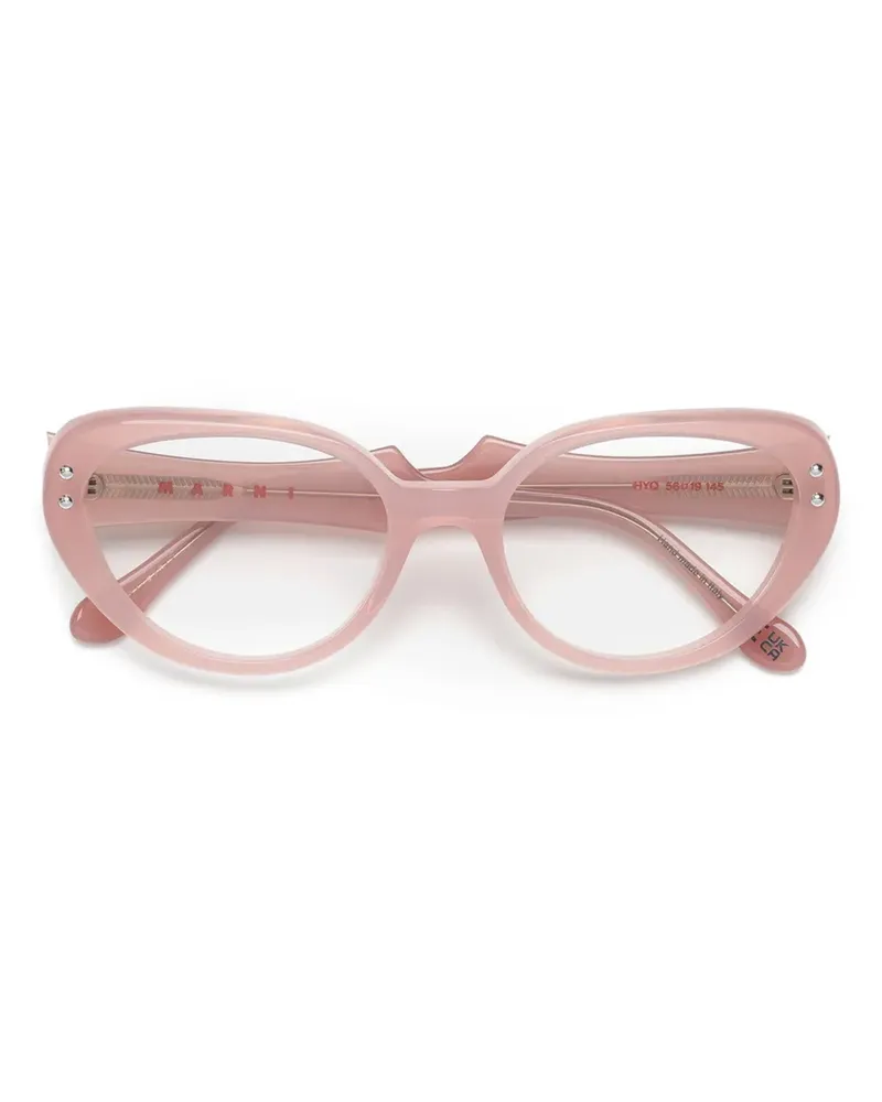 Marni Verzierte Phazar Brille - Rosa Rosa