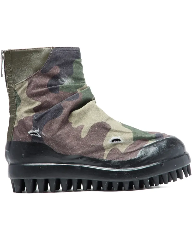 FourTwoFour on Fairfax Miner Marathon boots - Grün Grün