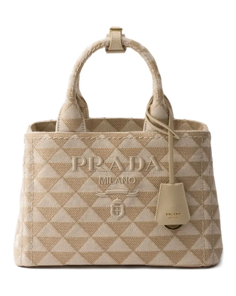 Prada Kleine Jardinière Tote Bag - Nude Nude