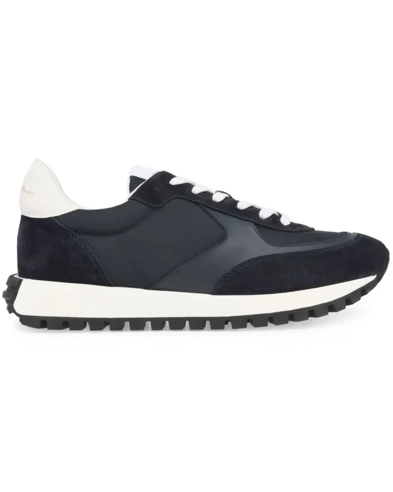 Gianvito Rossi Gravel Sneakers mit Einsätzen - Blau Blau
