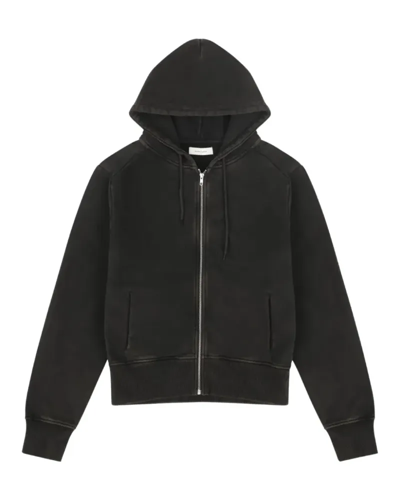 Entire Studios slim-fit zip-up hoodie - Schwarz Schwarz