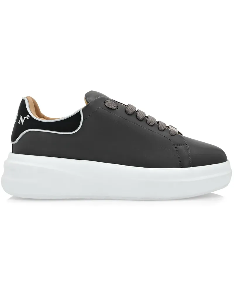 Philipp Plein Sneakers mit Plateau - Grau Grau