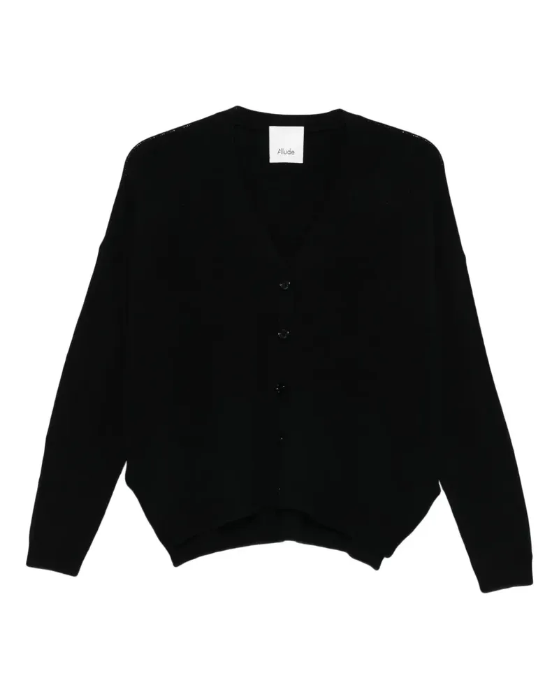 ALLUDE Cardigan aus Kaschmir - Schwarz Schwarz