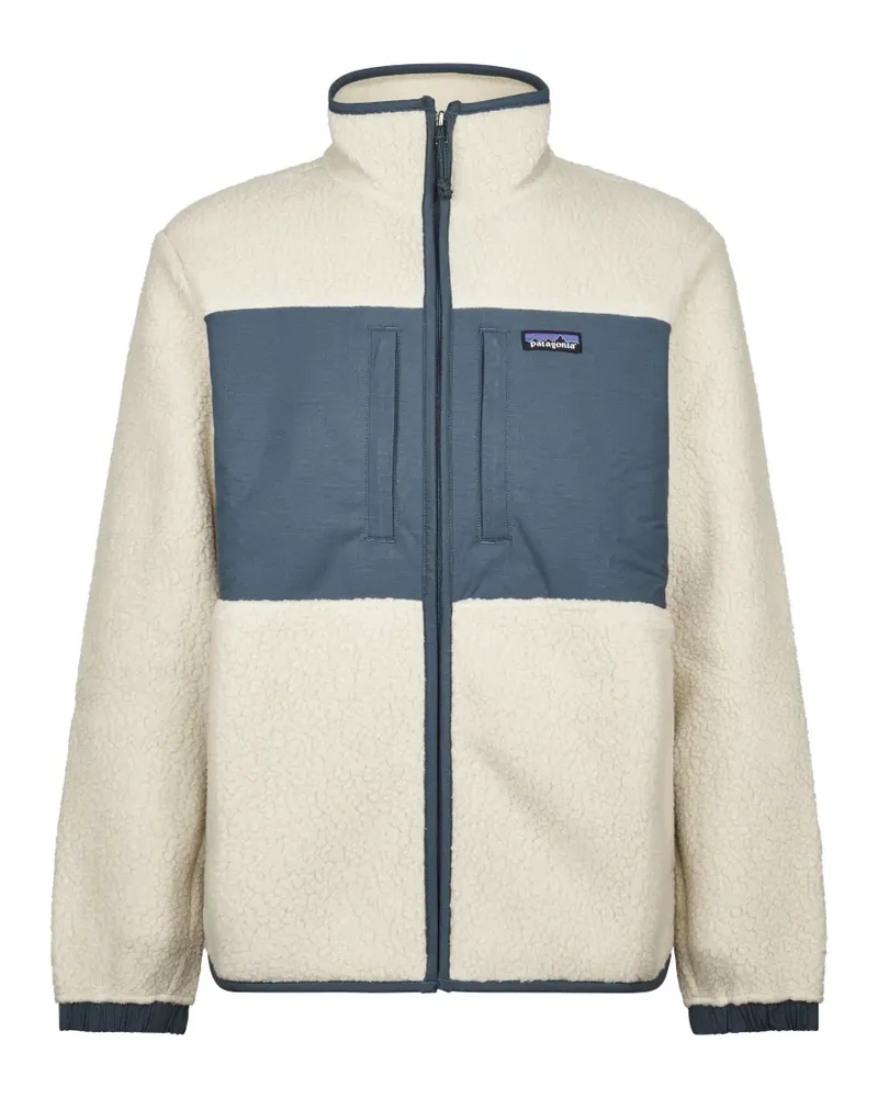 Patagonia Fleecejacke mit Einsätzen - Nude Nude