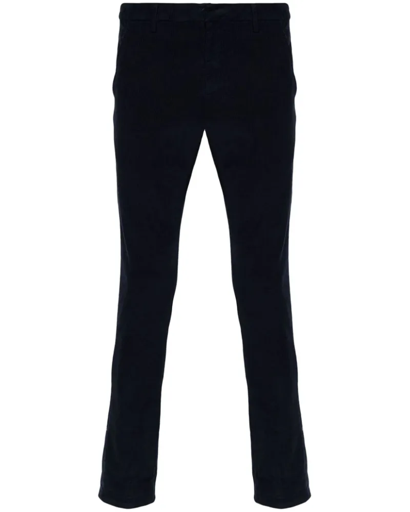 Dondup Hose mit schmalem Schnitt - Schwarz Schwarz