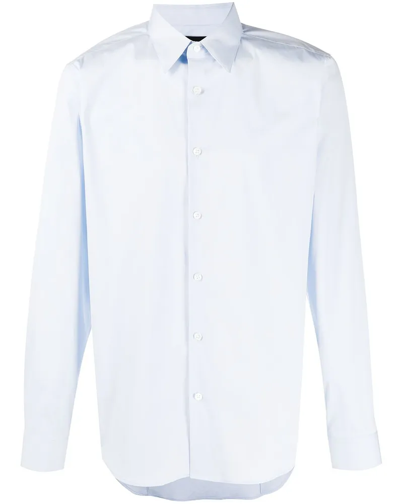 Theory Sylvain' Hemd - Blau Blau