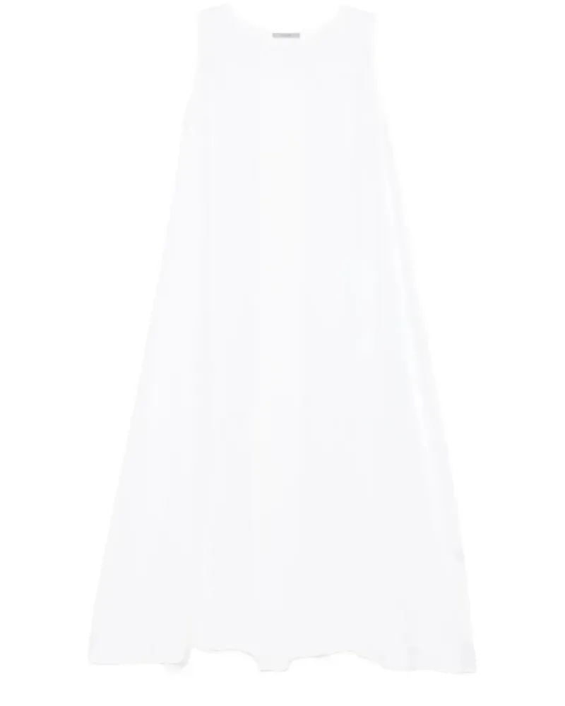 Alberta Ferretti sleeveless dress - Weiß Weiß