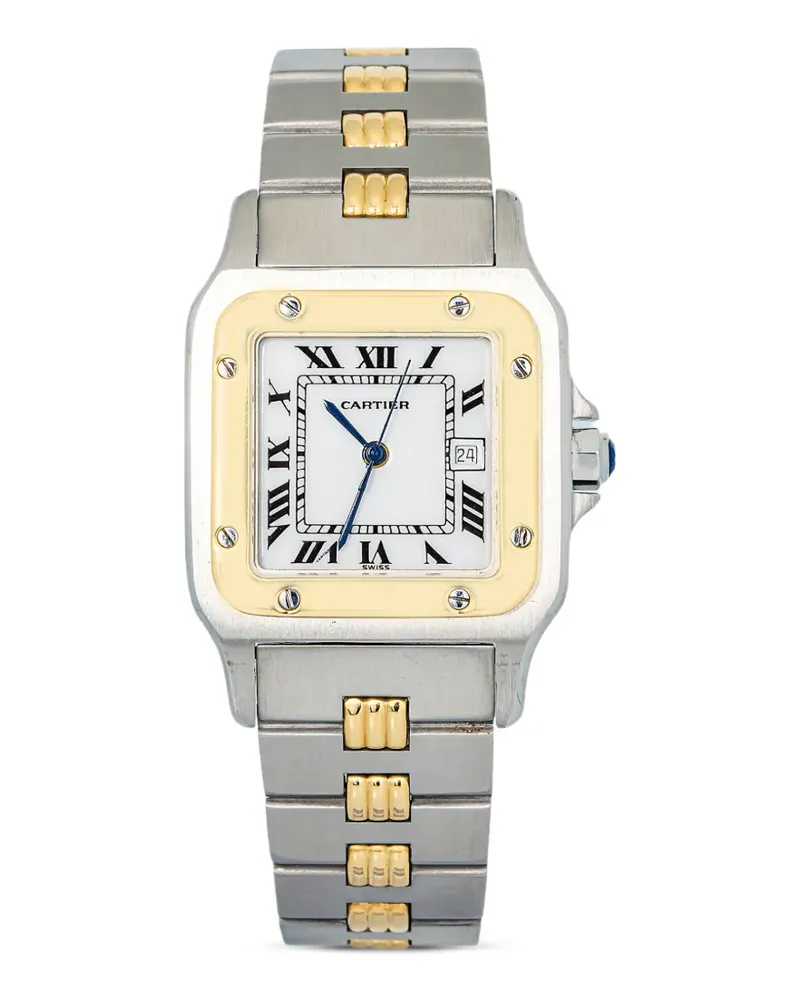Cartier Santos Gordon Armbanduhr 29mm - Weiß Weiß