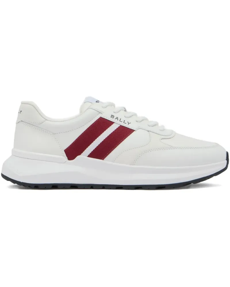 Bally Sylen ribbon-detail leather sneakers - Weiß Weiß
