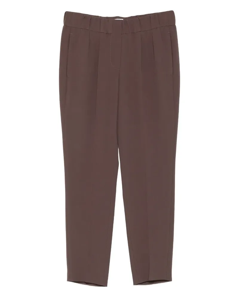 Brunello Cucinelli Hose mit Bundfalten - Braun Braun