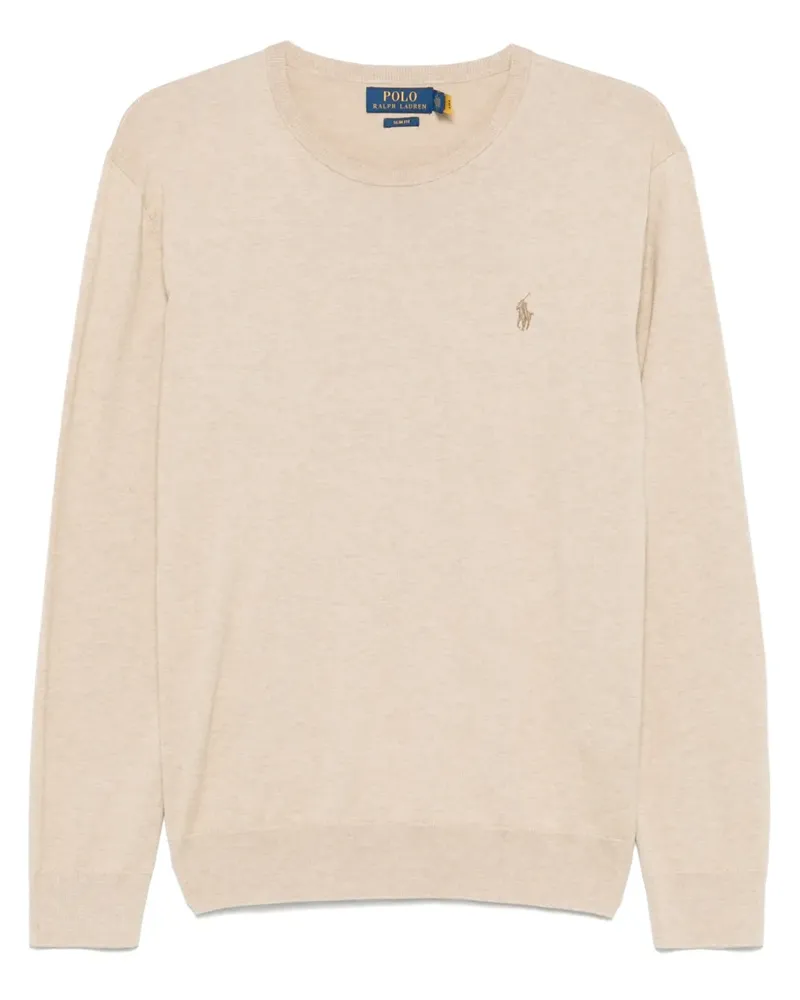 Ralph Lauren Oberteil mit Polo Pony-Stickerei - Braun Braun