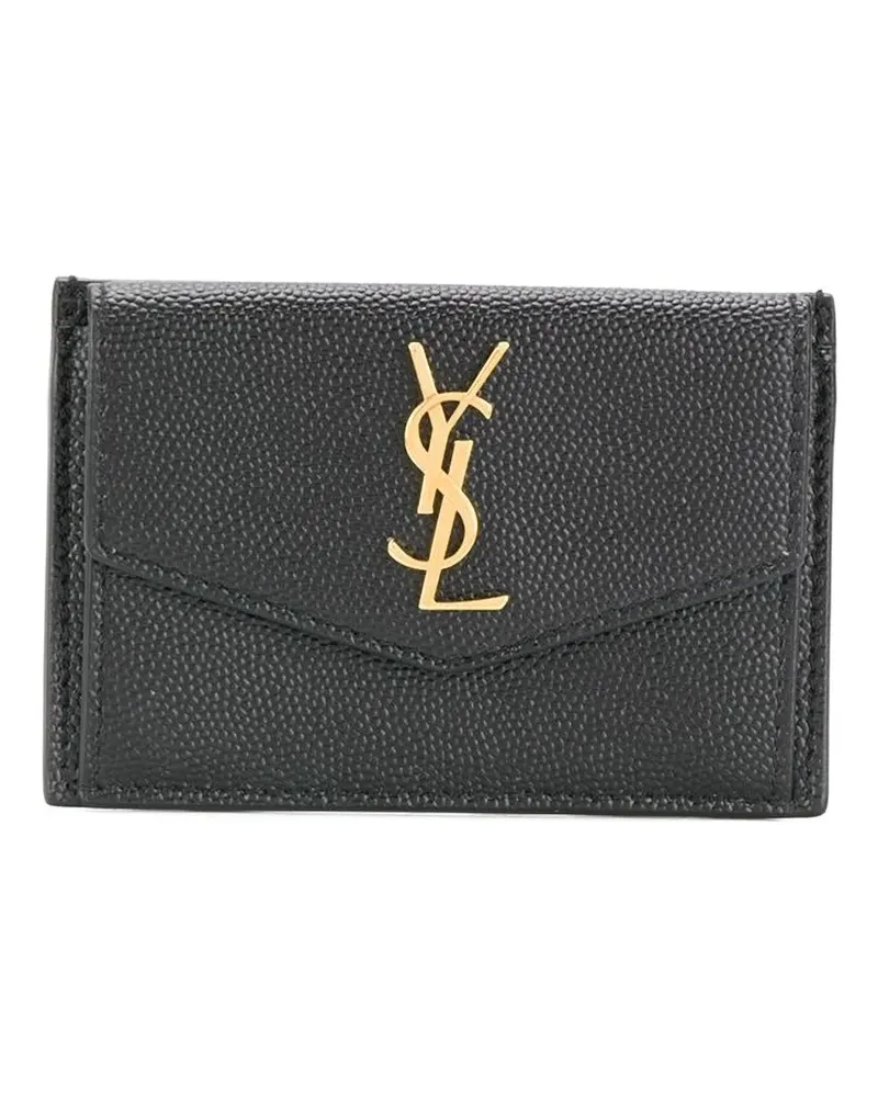 Saint Laurent Uptown' Kartenetui - Schwarz Schwarz