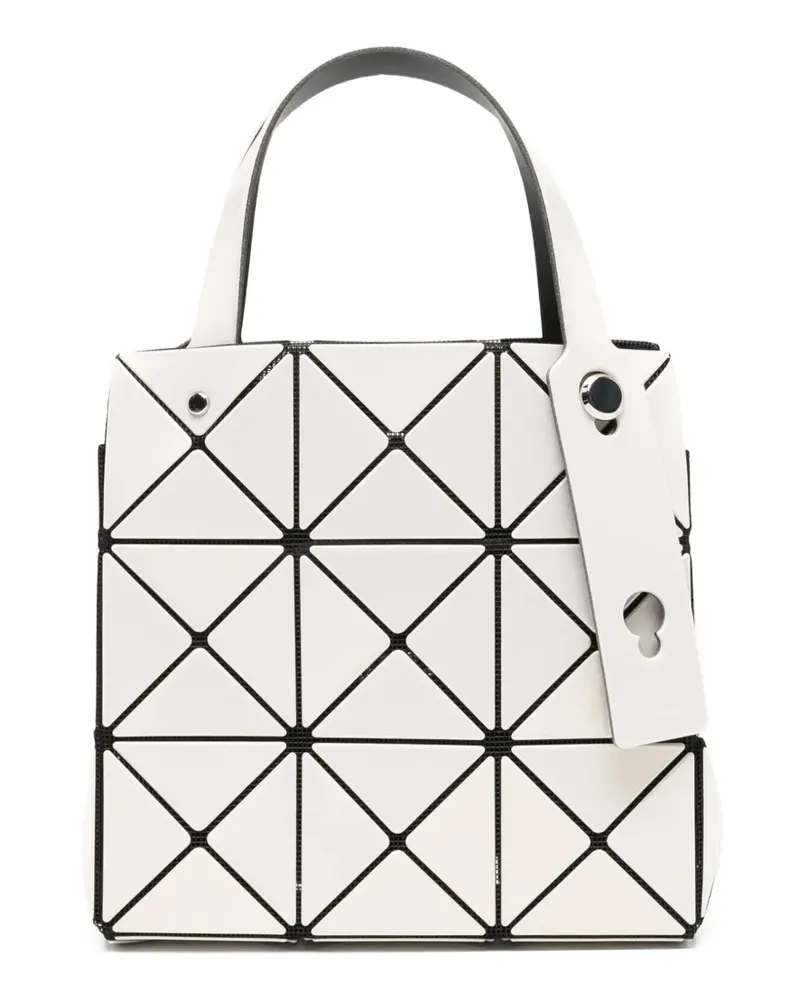 Issey Miyake Carat geometric tote bag - Weiß Weiß
