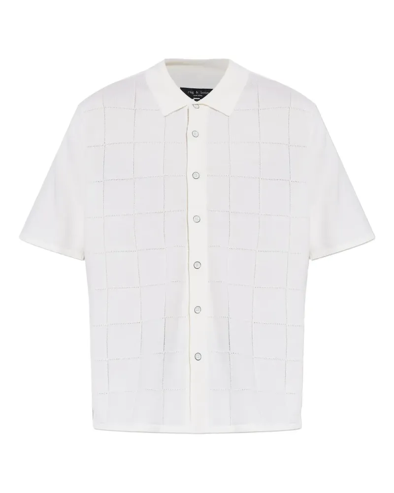 Rag & Bone short-sleeve shirt - Weiß Weiß