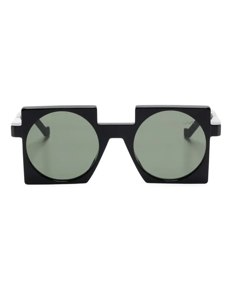 VAVA EYEWEAR Sonnenbrille mit eckigem Gestell - Schwarz Schwarz