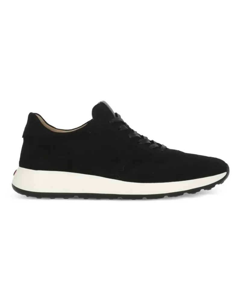 TOD'S Red Dot Sneakers aus Wildleder - Schwarz Schwarz
