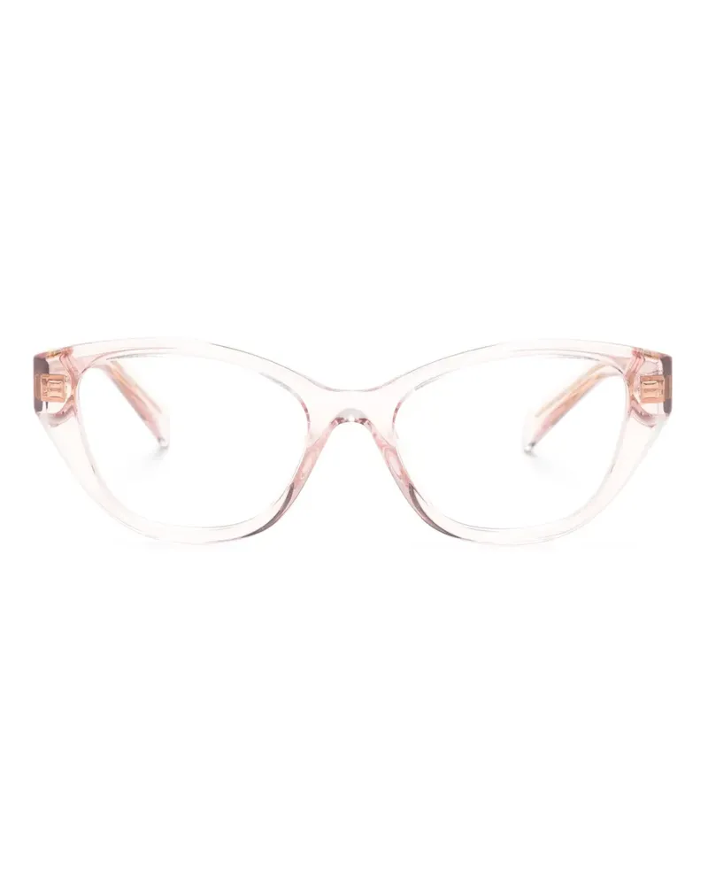 Prada Brille mit transparentem Gestell - Rosa Rosa