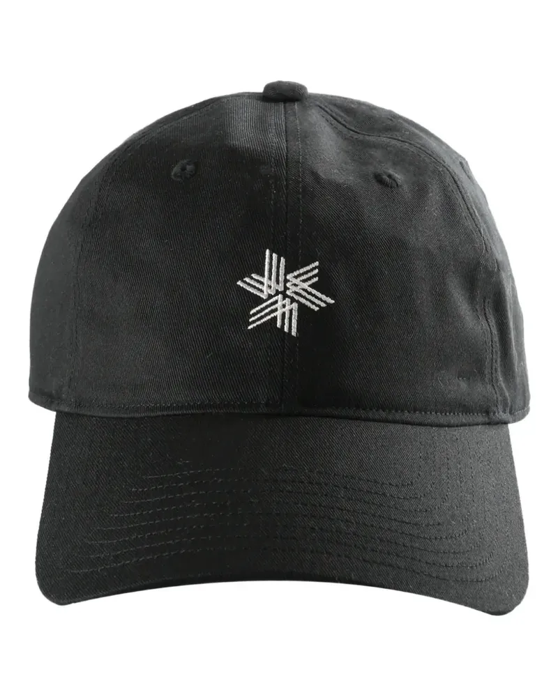 Goldwin embroidered baseball cap - Schwarz Schwarz