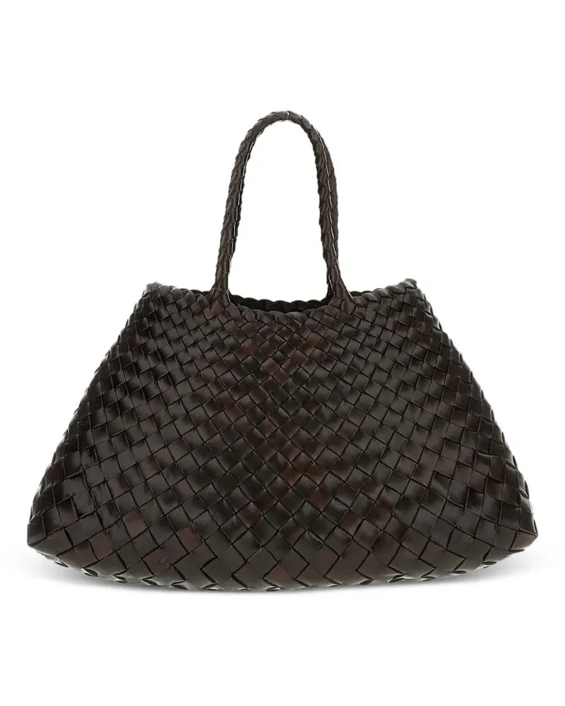 Dragon Diffusion Kleine Santa Croce Handtasche - Braun Braun