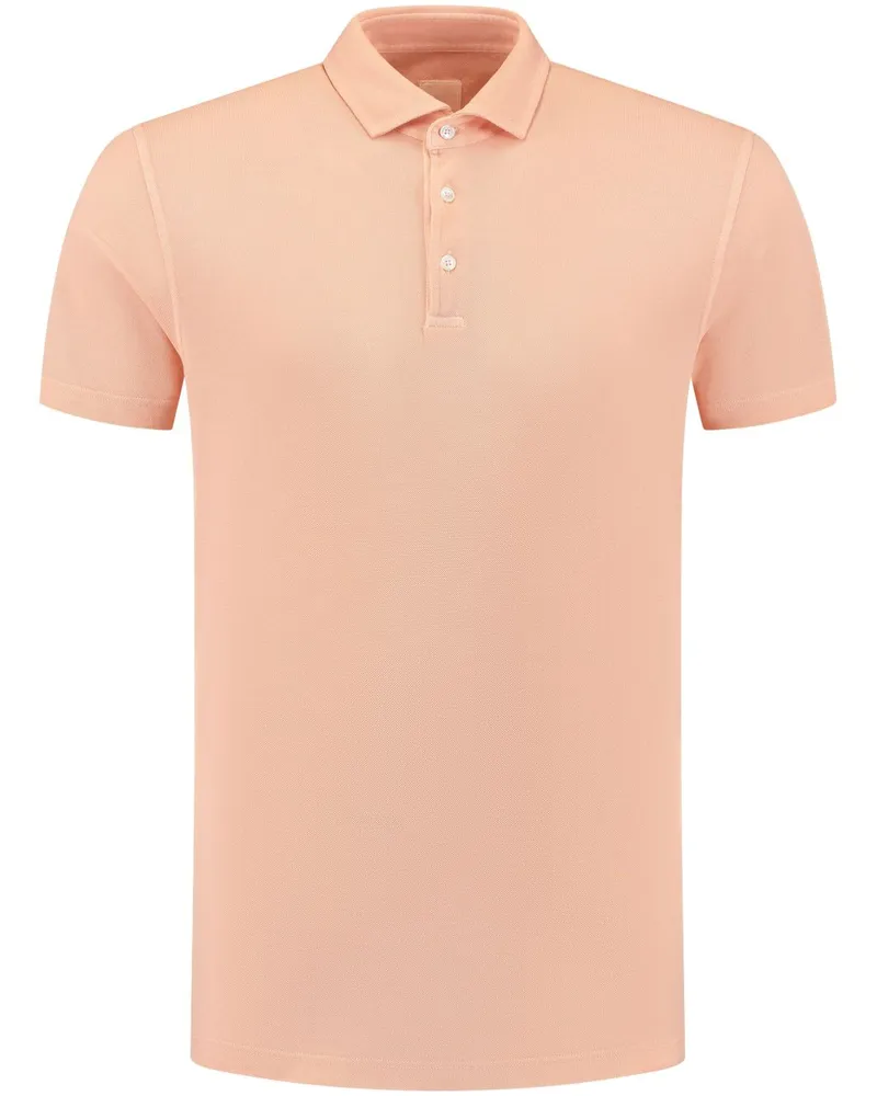 Fedeli Gestricktes Poloshirt - Orange Orange