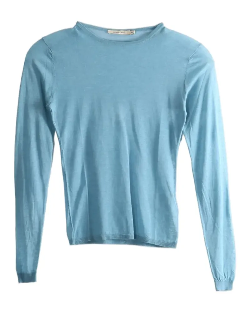 Paloma Wool Losa sheer long-sleeve top - Blau Blau
