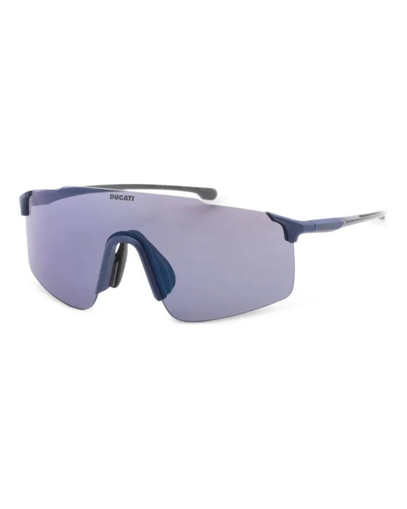 Carrera x Ducati Sonnenbrille mit Oversized-Gestell - Blau Blau