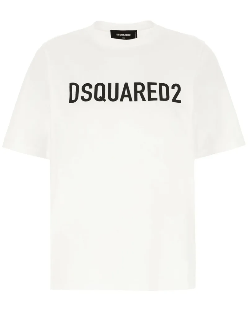 Dsquared2 Klassisches T-Shirt - Weiß Weiß