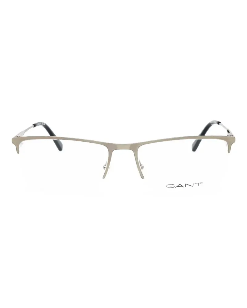 Gant rectangle-frame glasses - Grau Grau
