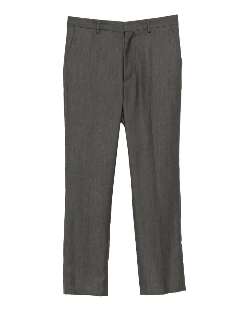 Maison Margiela pressed-crease trousers - Grau Grau