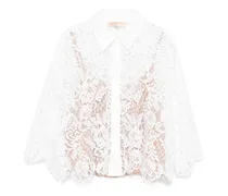 Hemd mit Overlay - Weiß