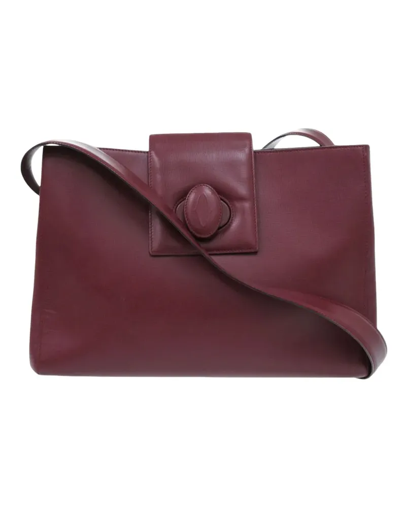 Cartier 2010-2026 Must De  Umhängetasche aus Leder - Rot Rot